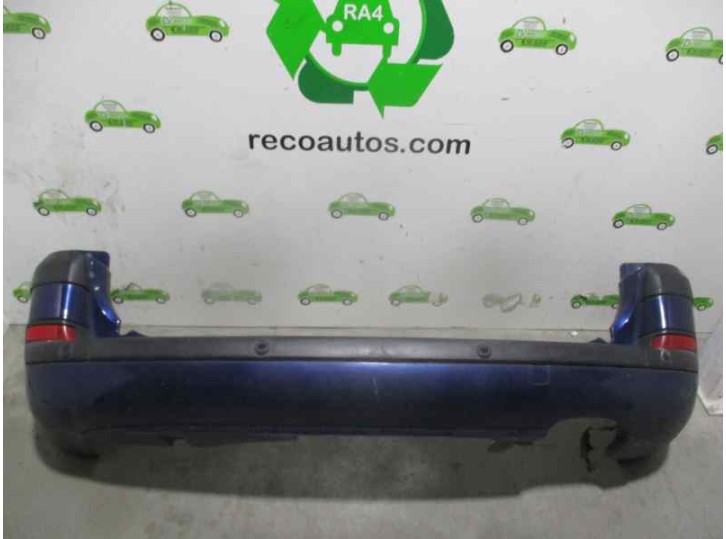 Replacement rear bumper for Peugeot 807 2.2 HDI FAP CAT (4HW) OEM IAM reference 7410R1 DARK BLUE 5 DOORS