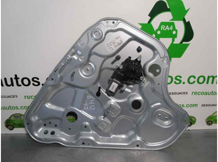 Replacement rear left window regulator for Hyundai i30 1.6 CRDi CAT OEM IAM reference 834502R000 2 PINS 5 DOORS