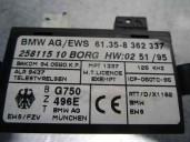 Recambio de centralita inmovilizador para bmw serie 5 berlina (e39) 523i referencia OEM IAM 61358362337 25811510 BORG