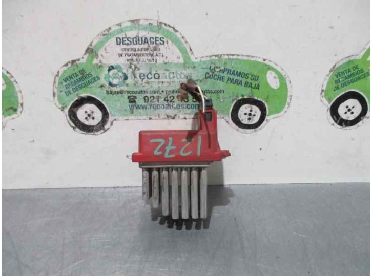 Replacement heater resistor for Seat Alhambra (7V9) 1.9 TDI OEM IAM reference 1J0907521 