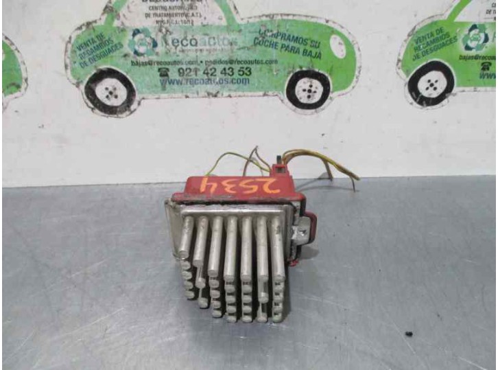 Recambio de resistencia calefaccion para volkswagen bora berlina (1j2) 1.9 tdi referencia OEM IAM 1JO907521 