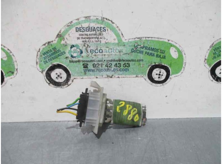 Recambio de resistencia calefaccion para opel corsa c 1.7 16v di cat (y 17 dtl / lk8) referencia OEM IAM 