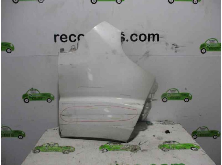 Replacement right front fender for Citroën Jumper closed box (06.2006 =>) 2.2 HDi CAT OEM IAM reference 1342573080 BLAN