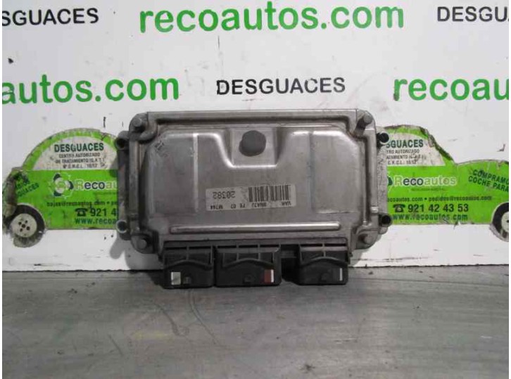 Recambio de centralita motor uce para citroën xsara picasso 1.6 referencia OEM IAM 9637839580 0261206633 BOSCH