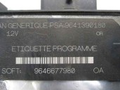 Replacement engine ECU for Citroën Xsara saloon 1.9 D SX OEM IAM reference 9646677980 R04080031B LUCAS