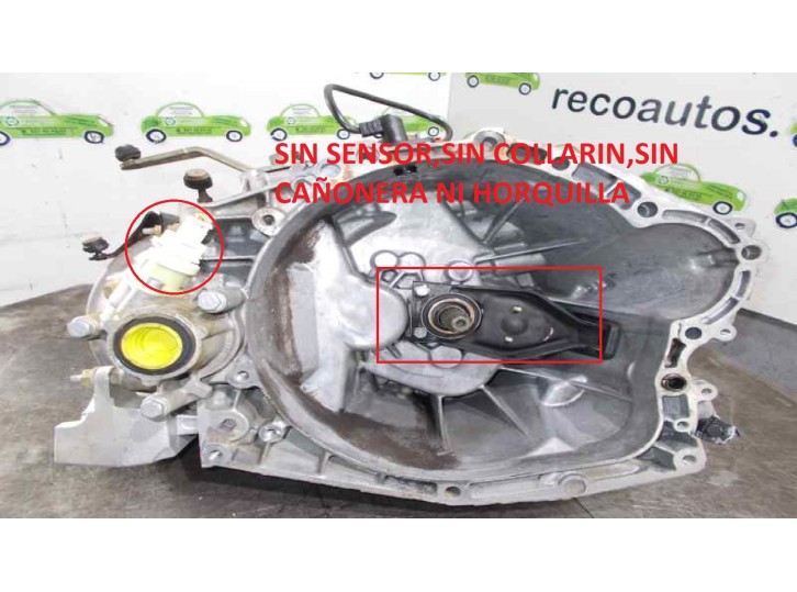 Recambio de caja cambios para citroën xsara berlina 1.9 d sx referencia OEM IAM 20DL41 4142837A 