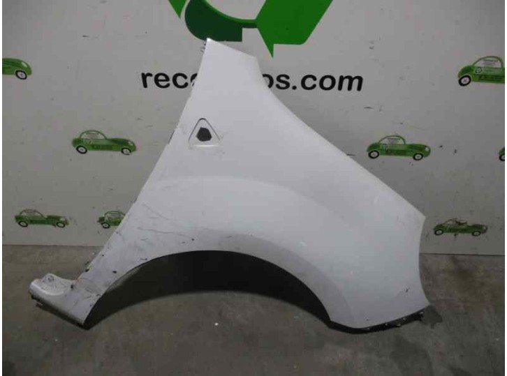 Recambio de aleta delantera derecha para renault kangoo 1.5 dci diesel fap referencia OEM IAM 631009162R BLANCA 