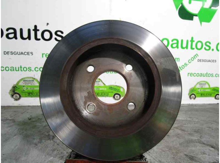 Replacement rear brake disc for Ford Focus saloon (CAK) 1.8 TDCi turbodiesel cat OEM IAM reference 