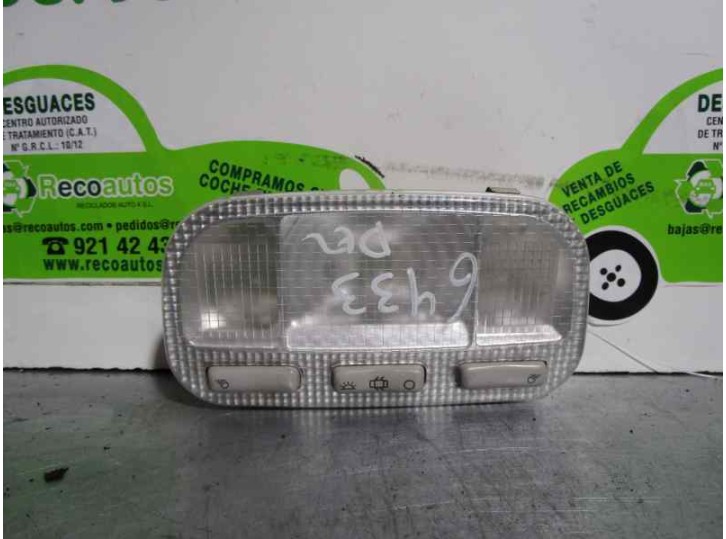 Recambio de luz interior para peugeot 307 cc (s2) 2.0 16v hdi fap cat (rhr / dw10bted4) referencia OEM IAM 9680713880 