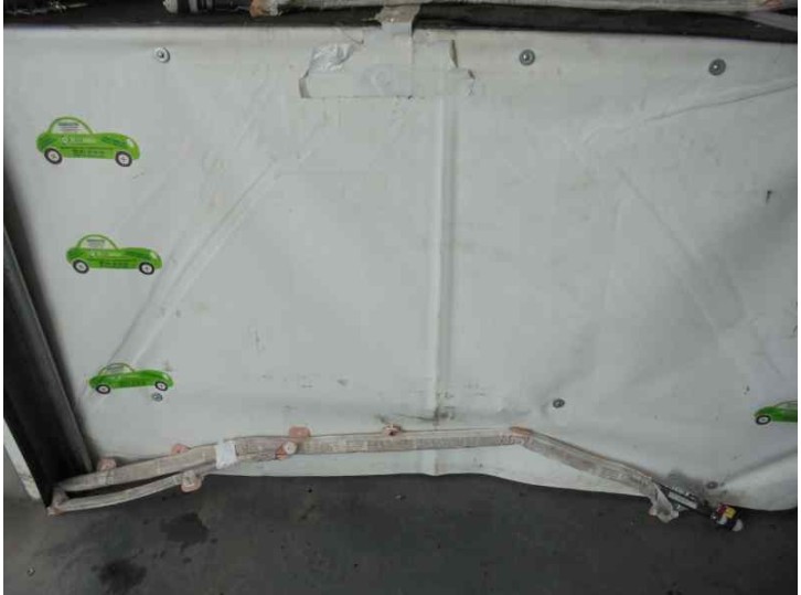 Recambio de airbag cortina delantero derecho para audi a4 berlina (8ec) 2.5 tdi referencia OEM IAM 8E5880742A 