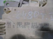 Recambio de cerradura puerta trasera izquierda para audi a4 berlina (8ec) 2.5 tdi referencia OEM IAM 8E0839015AA 7 PINES 4 PUERT