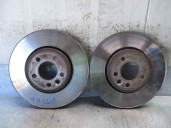 Recambio de disco freno delantero para mg serie 75 (rj) 2.0 16v cdt referencia OEM IAM 