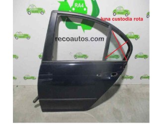 Recambio de puerta trasera izquierda para bmw serie 3 berlina (e46) 320d referencia OEM IAM 41527034153 AZUL 4 PUERTAS