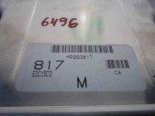 Replacement engine ECU for Mitsubishi Space Star (DG0) 1.9 DI-D CAT OEM IAM reference MR993817 0281011610 