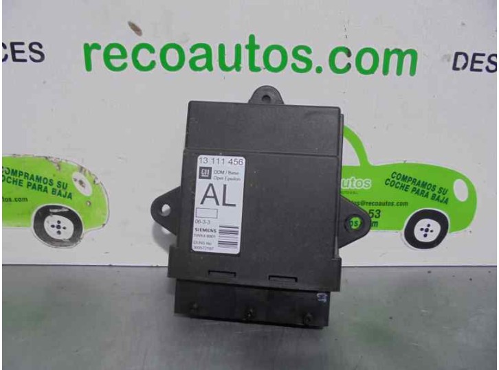 Recambio de centralita cierre para opel signum 2.2 16v cat (z 22 yh / lch) referencia OEM IAM 13111456 5WK46001 