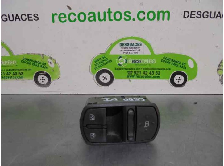 Recambio de mando elevalunas delantero izquierdo para opel corsa d 1.2 16v cat (z 12 xep / lb4) referencia OEM IAM 13258521AA 