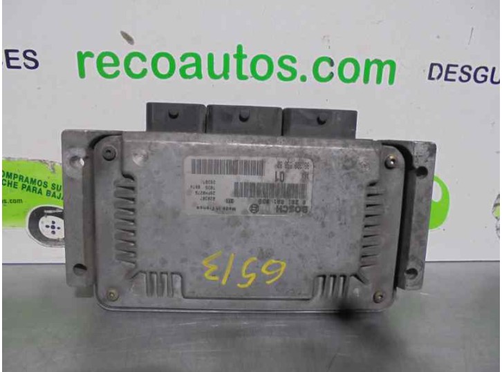 Replacement engine ECU for Citroën Saxo 1.5 D SX OEM IAM reference 9630059880 0281001838 BOSCH