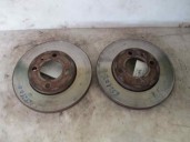 Replacement front brake disc for Volkswagen Polo Berlina (6N1) 1.0 OEM IAM reference 