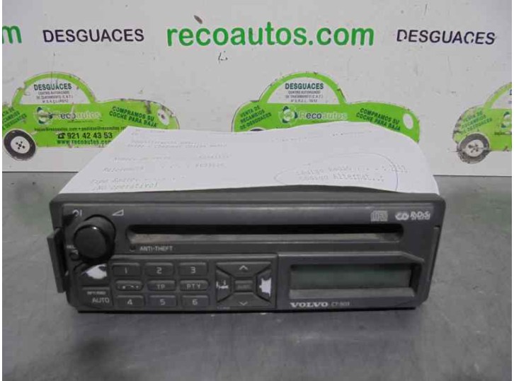 Recambio de sistema audio / radio cd para volvo v40 familiar 1.9 diesel referencia OEM IAM 8633020 
