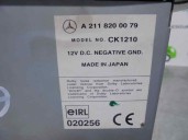 Recambio de sistema audio / radio cd para mercedes-benz clase e (w211) berlina 2.2 cdi cat referencia OEM IAM 2118200079 