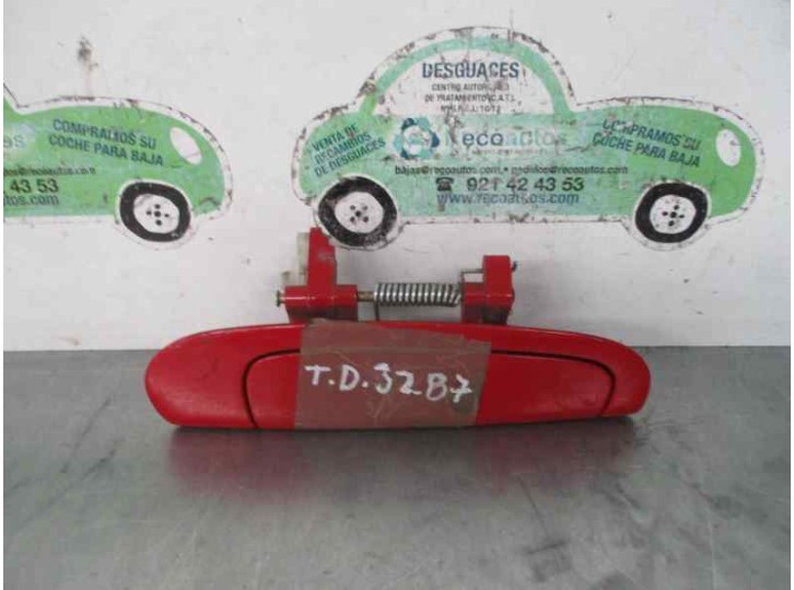 Recambio de maneta exterior trasera derecha para kia picanto 1.1 cat referencia OEM IAM 8366007010 