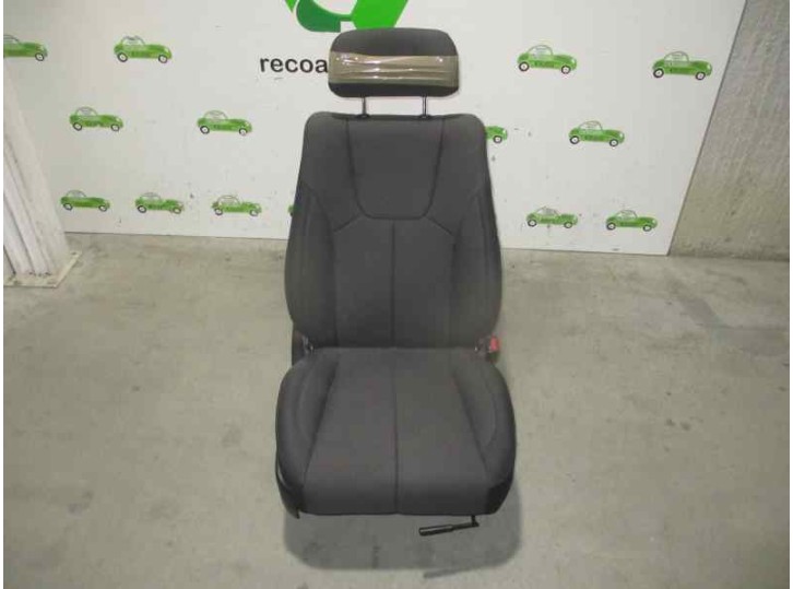Recambio de asiento delantero derecho para ssangyong rexton 2.7 turbodiesel cat referencia OEM IAM 7400208B20CBT TELA NEGRA 5 PU
