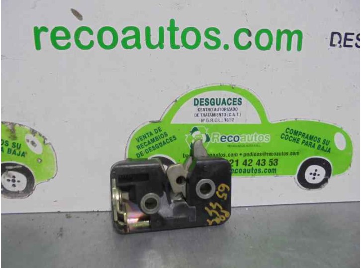Replacement trunk / tailgate lock for Ford Fiesta sedan/courier 1.4 cat (pt-e) OEM IAM reference D89FBA43102BD 5 DOOR