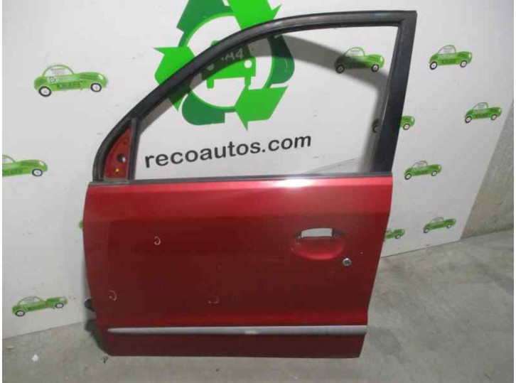Recambio de puerta delantera izquierda para hyundai atos (mx) gls referencia OEM IAM 7600302040 ROJA 5P