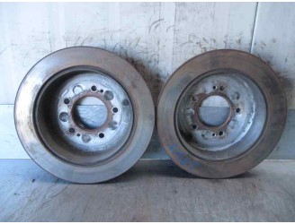 Recambio de disco freno trasero para hyundai santa fe (sm) 2.4 cat referencia OEM IAM 