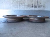 Recambio de disco freno trasero para hyundai santa fe (sm) 2.4 cat referencia OEM IAM 