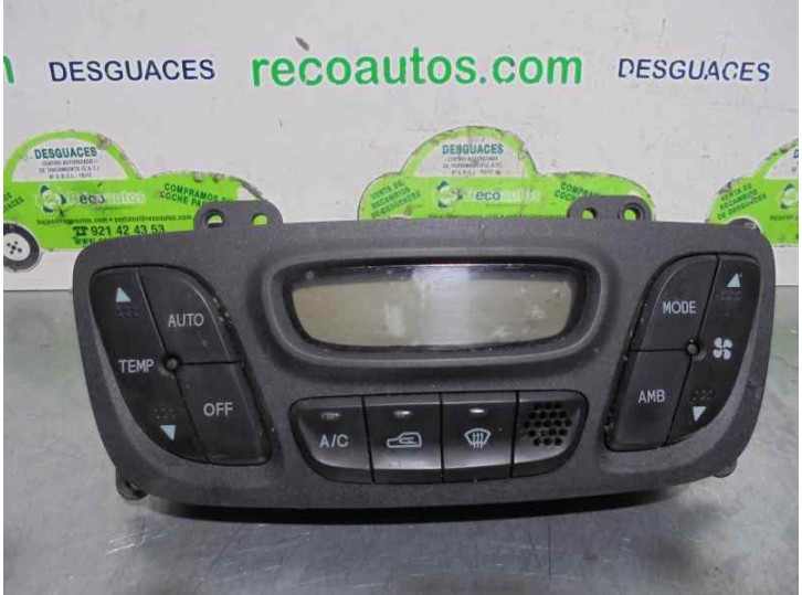 Recambio de mando climatizador para hyundai santa fe (sm) 2.4 cat referencia OEM IAM 9725026XXX  