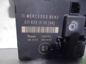 Recambio de centralita cierre para mercedes-benz clase e (w211) berlina e 320 cdi (211.026) referencia OEM IAM 2118201526 
