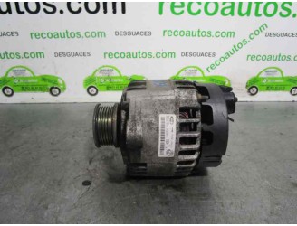 Replacement of alternator for Alfa Romeo 166 2.4 JTD CAT OEM IAM reference 63321801 A127IM MAGNETI MARELLI