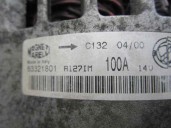Replacement of alternator for Alfa Romeo 166 2.4 JTD CAT OEM IAM reference 63321801 A127IM MAGNETI MARELLI