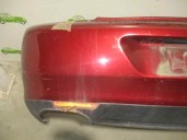 Replacement rear bumper for Alfa Romeo 166 2.4 JTD CAT OEM IAM reference GARNET 4 DOORS