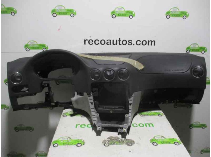 Replacement dashboard for Alfa Romeo 166 2.4 JTD CAT OEM IAM reference BLACK 
