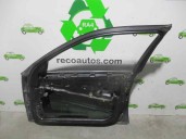 Replacement right front door for BMW 5 Series sedan (E39) 520i OEM IAM reference 41518216818 BLACK 4 DOORS