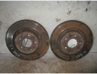 Recambio de disco freno trasero para citroën c8 2.2 hdi fap cat (4hw) referencia OEM IAM 