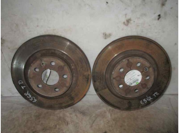 Recambio de disco freno trasero para citroën c8 2.2 hdi fap cat (4hw) referencia OEM IAM 