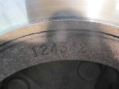 Replacement rear brake disc for Ford Probe 2.5 V6 24V CAT OEM IAM reference 124342 