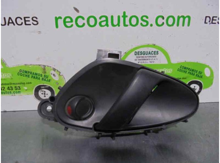 Replacement rear left interior door handle for Citroën Xsara Break 1.9 turbodiesel OEM IAM reference 9623200177 