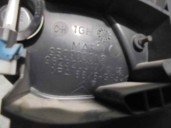 Replacement rear left interior door handle for Citroën Xsara Break 1.9 turbodiesel OEM IAM reference 9623200177 