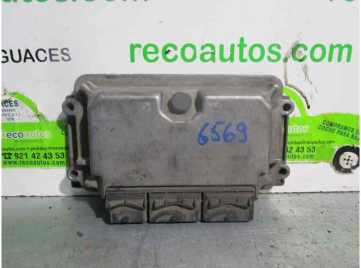 Replacement engine ECU for Citroën Saxo 1.5 D SX OEM IAM reference 9641757480 0281001839 BOSCH