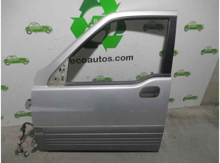 Replacement front left door for SsangYong Musso 2.9 diesel OEM IAM reference 6200105065 GREY 5D