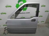 Replacement front left door for SsangYong Musso 2.9 diesel OEM IAM reference 6200105065 GREY 5D