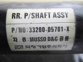 Recambio de transmision central para ssangyong musso 2.9 diesel referencia OEM IAM 3320005701X  BURRA 3 LADO A