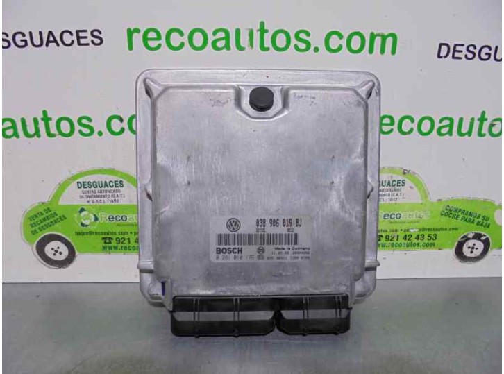 Replacement engine ECU for Volkswagen Passat saloon (3B2) 1.9 TDI OEM IAM reference 0389060919BJ 0281010176 