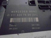 Recambio de modulo electronico para mercedes-benz clase e (w211) berlina 2.2 cdi cat referencia OEM IAM 2118207526 