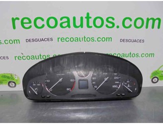 Replacement instrument cluster for Peugeot 607 (S1) 2.2 HDi FAP CAT OEM IAM reference 9653140280 