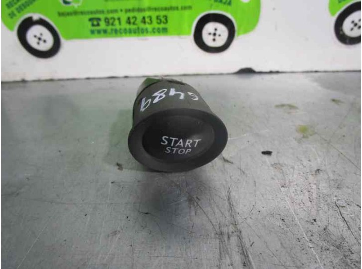 Recambio de boton start/stop para renault megane ii coupe/cabrio 1.6 16v referencia OEM IAM 2793402 